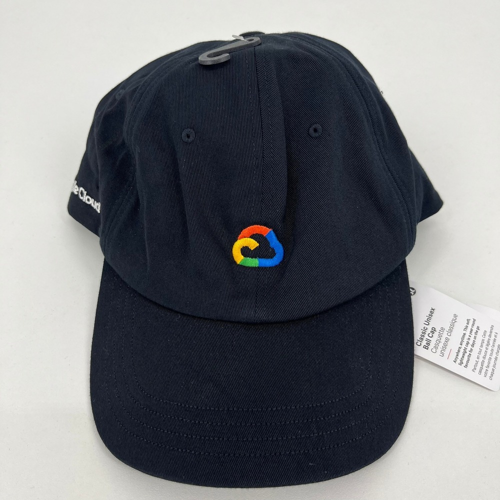 Lululemon Google Cloud Classic Unisex Ball Cap Black Hat L/XL NEW
